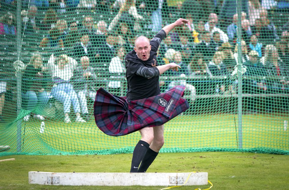 In Pictures: Cabers tossed and stones thrown at Highland games