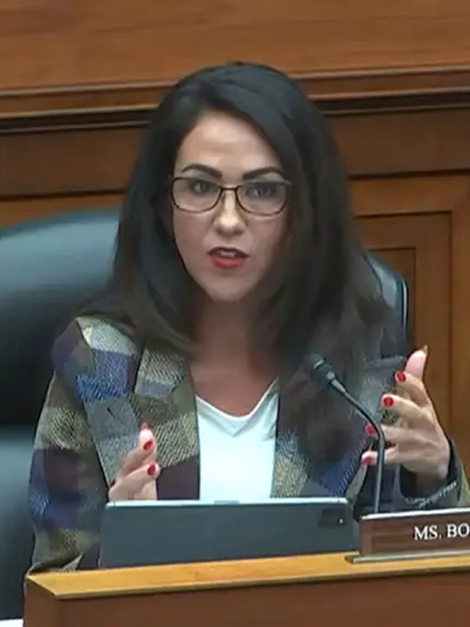Congresswoman Lauren Boebert
