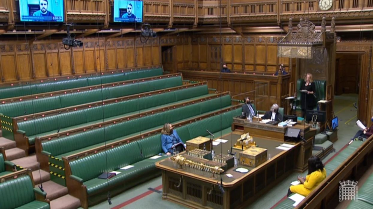 Conservative MP Jonathan Gullis, who had been set to address the Commons from home during a debate