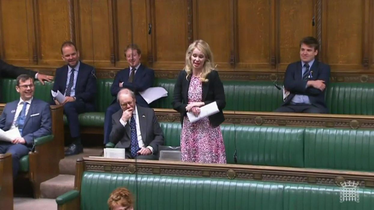 MP Siobhan Baillie feels baby kick at Commons as she stands up to ask questions