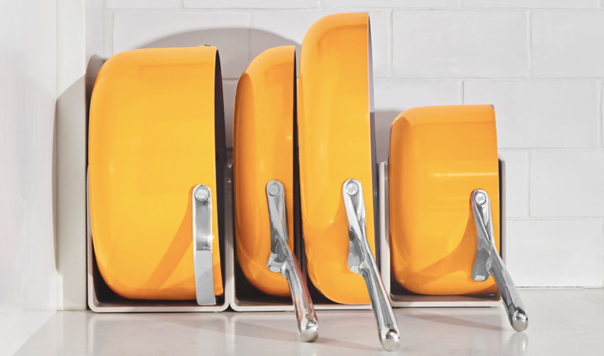 Caraway Cookware Set in Marigold indy100