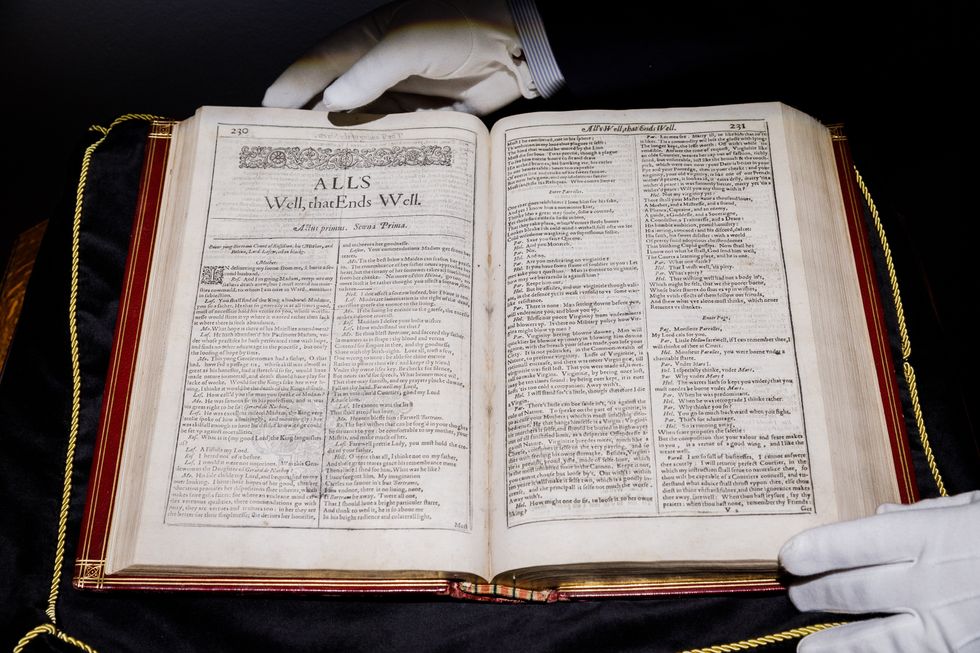 Copy of Shakespeare’s First Folio worth up to £2 million to go up for auction