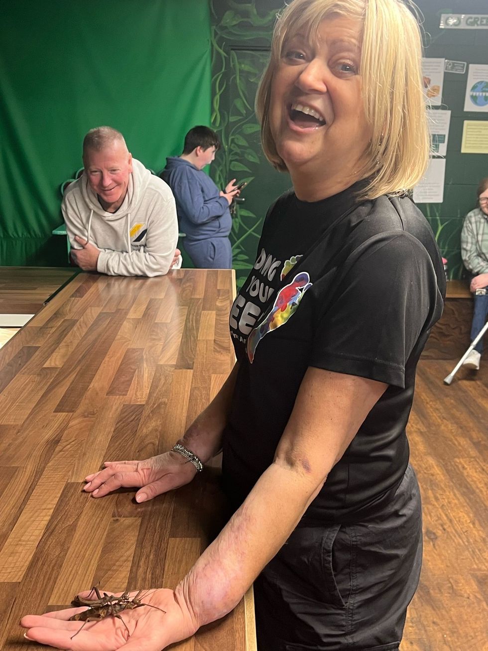 Corinne after the operation