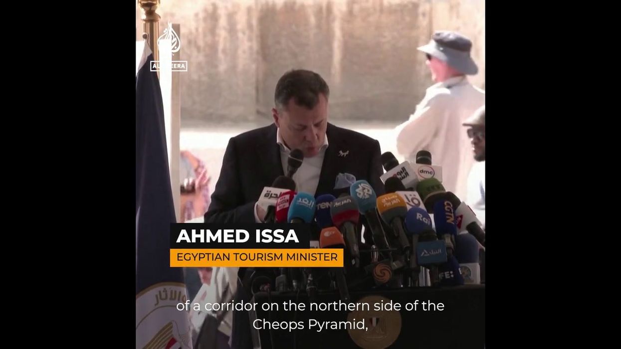 Scientists make discovery in Pyramid of Giza that could unlock structure's history