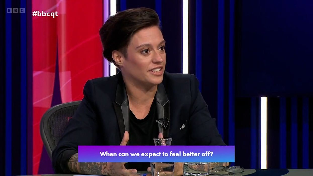 Jack Monroe applauded for speech on who to blame for cost of living crisis
