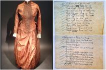 the silk dress cryptogram Secret cryptogram found hidden in Victorian silk dress has finally been  solved