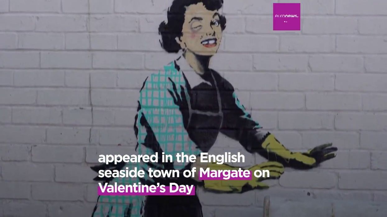 Construction worker feels 'sick' after accidentally destroying Banksy's latest artwork