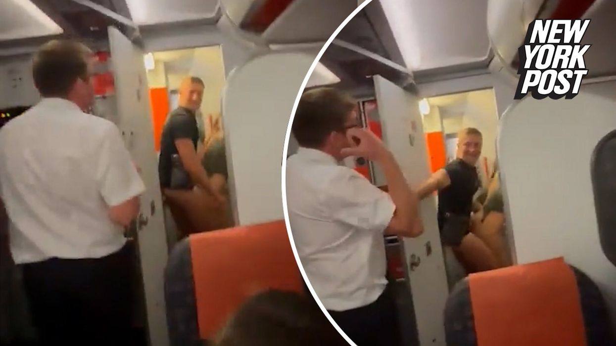 'Embarrassed' mum speaks out after son's 'mile high club' video goes viral