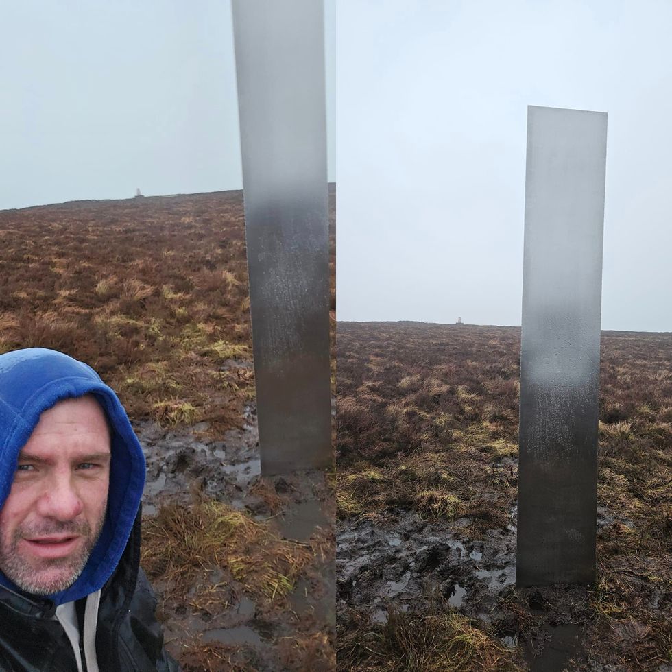 Mysterious hilltop monolith mistaken for UFO by Welsh builder