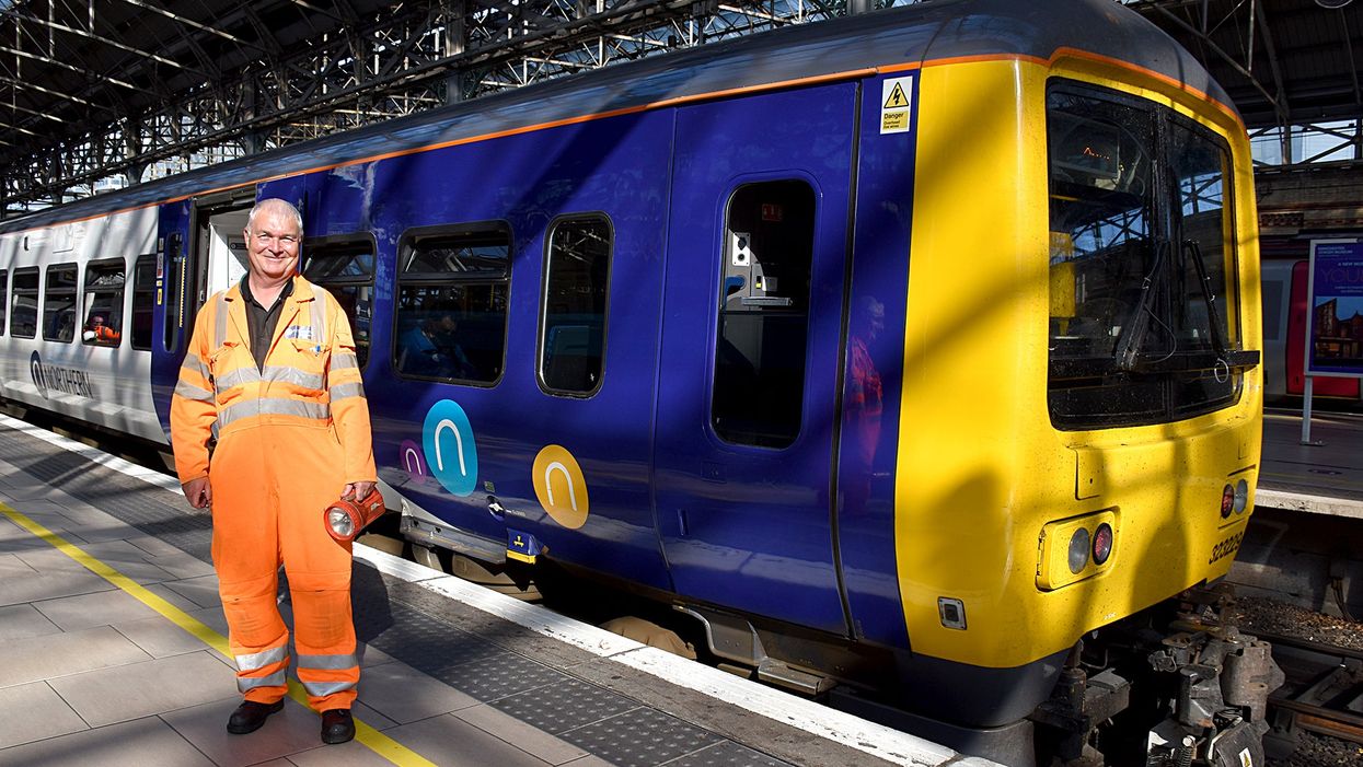 Craig Neild is celebrating half a century in the rail industry (Northern/PA)