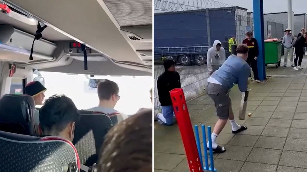 Cricketers stuck in 10-hour Dover queue launch huge impromptu game