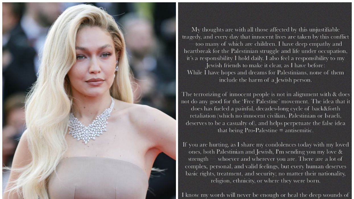 Half-Palestinian Gigi Hadid sparks controversy with statement on Hamas-Israel war