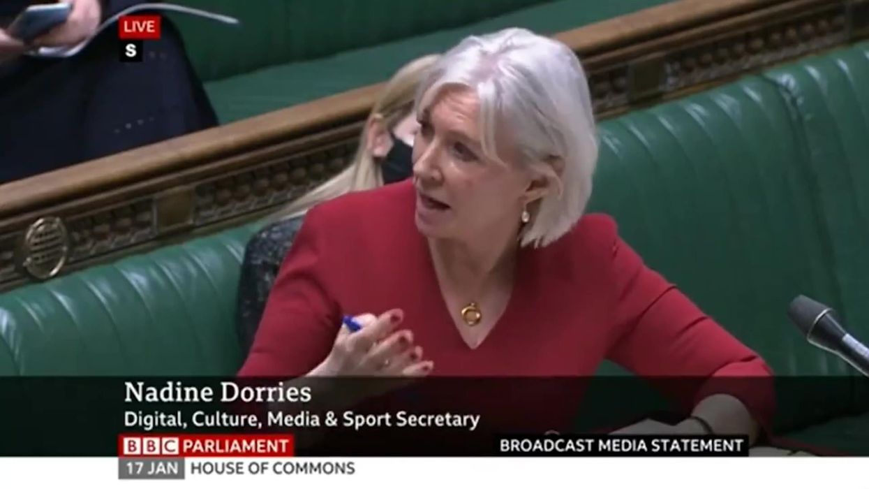 Awkward moment Nadine Dorries learnt how Channel 4 is funded resurfaces
