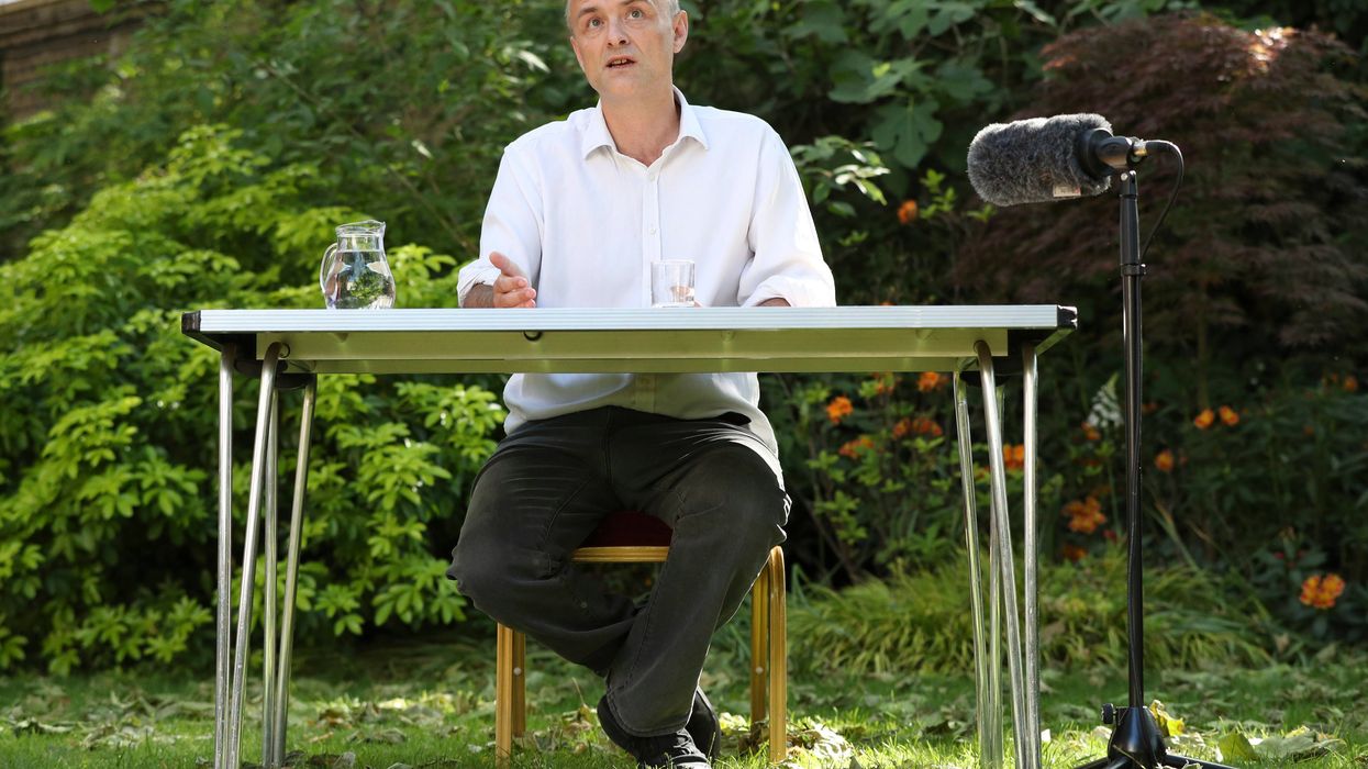Cummings addressed allegations he broke lockdown rules in a press conference in Downing Street’s rose garden on 25 May