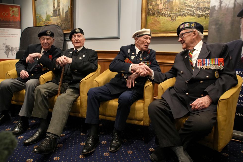 Normandy veterans share ‘bit of living history’ ahead of D-Day anniversary