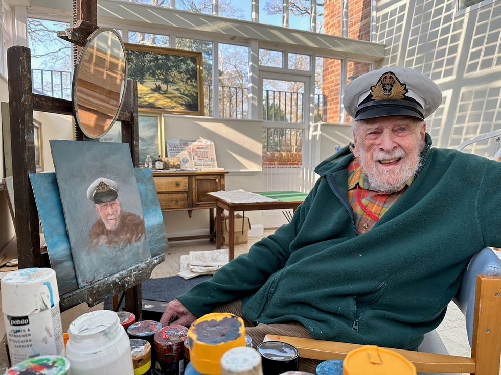 D-Day veteran celebrates 100th birthday in style