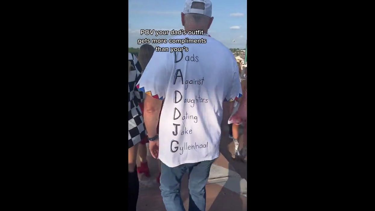 A Taylor Swift fan's dad 'ruined people's day' after spotting her with Matty Healy