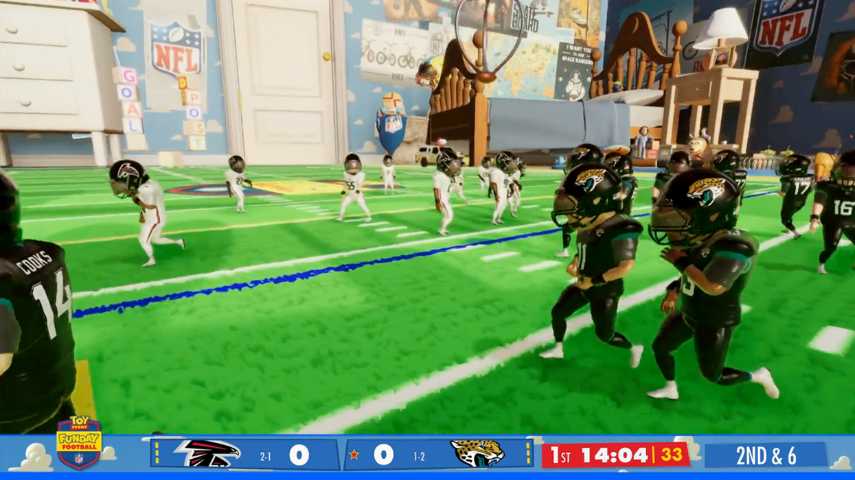 Falcons vs. Jaguars: How to stream 'Toy Story Funday Football