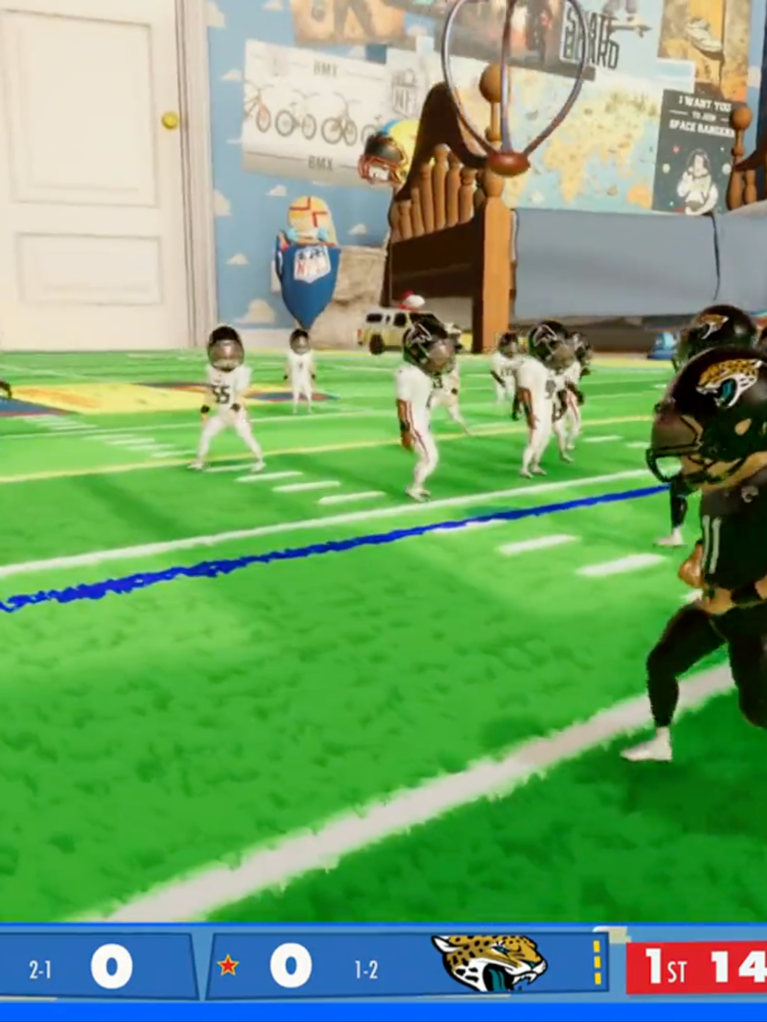 Dads are delighted by the NFL's 'Toy Story' broadcast for kids