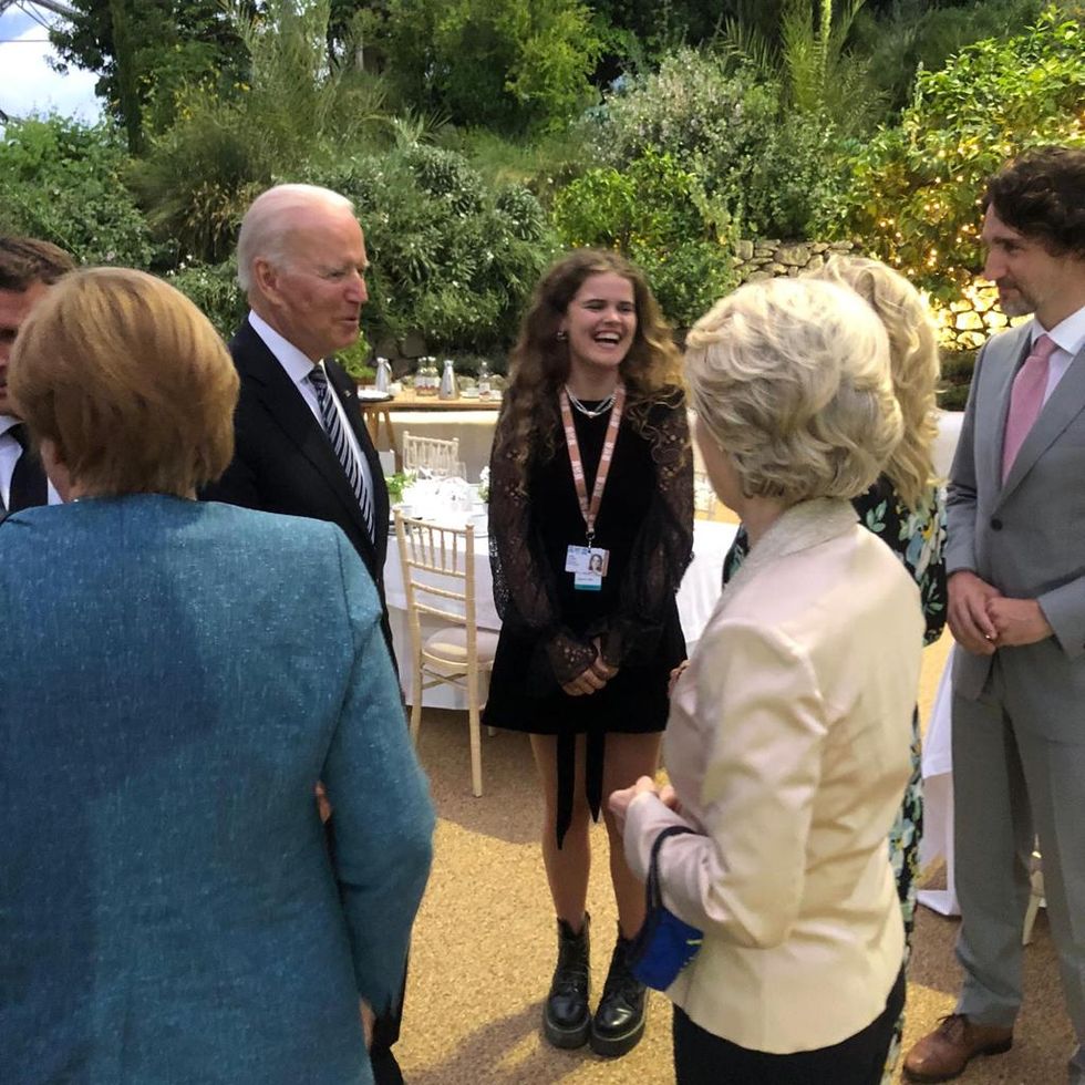 Daisy Clark performs at G7 summit in Cornwall2