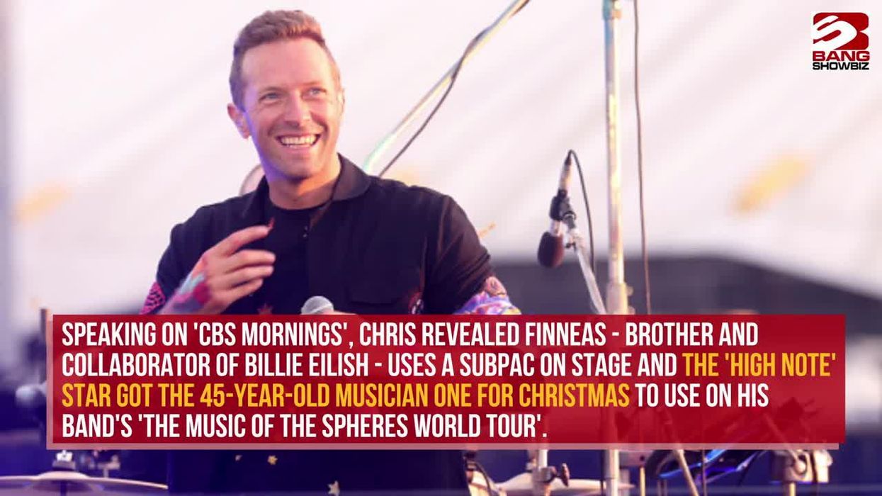 ‘Chris Martin could solve the energy crisis’ with batteries charged by movement