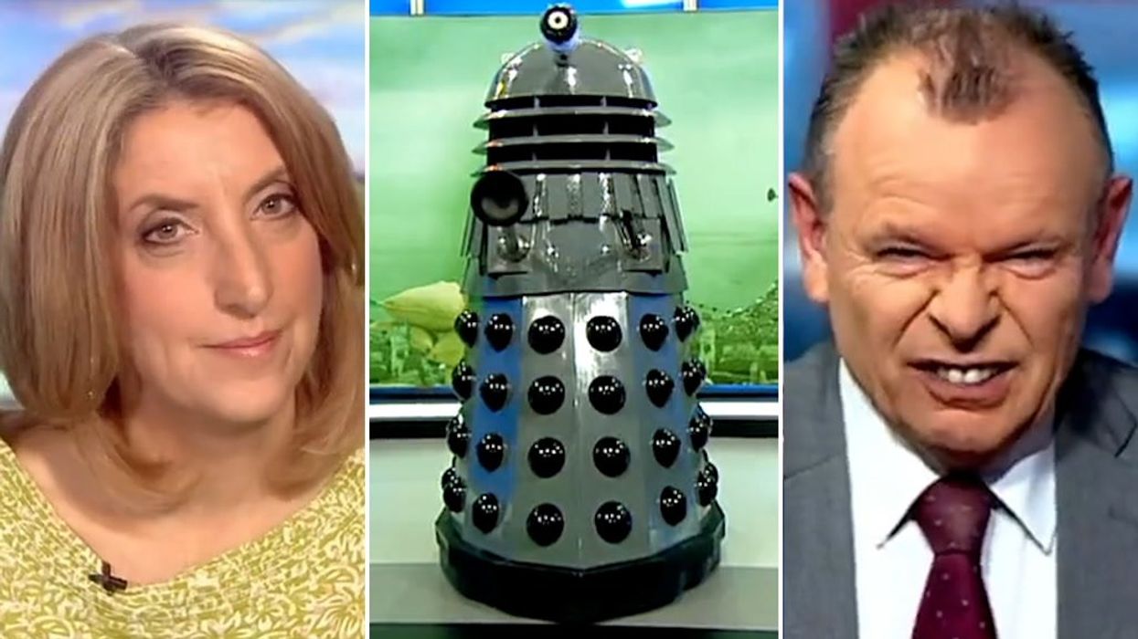 Daleks hold BBC Breakfast presenters hostage for Doctor Who anniversary