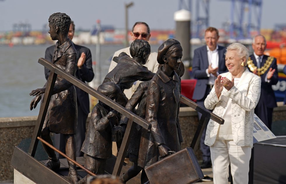 Kindertransport memorial unveiled at port that helped save thousands of children