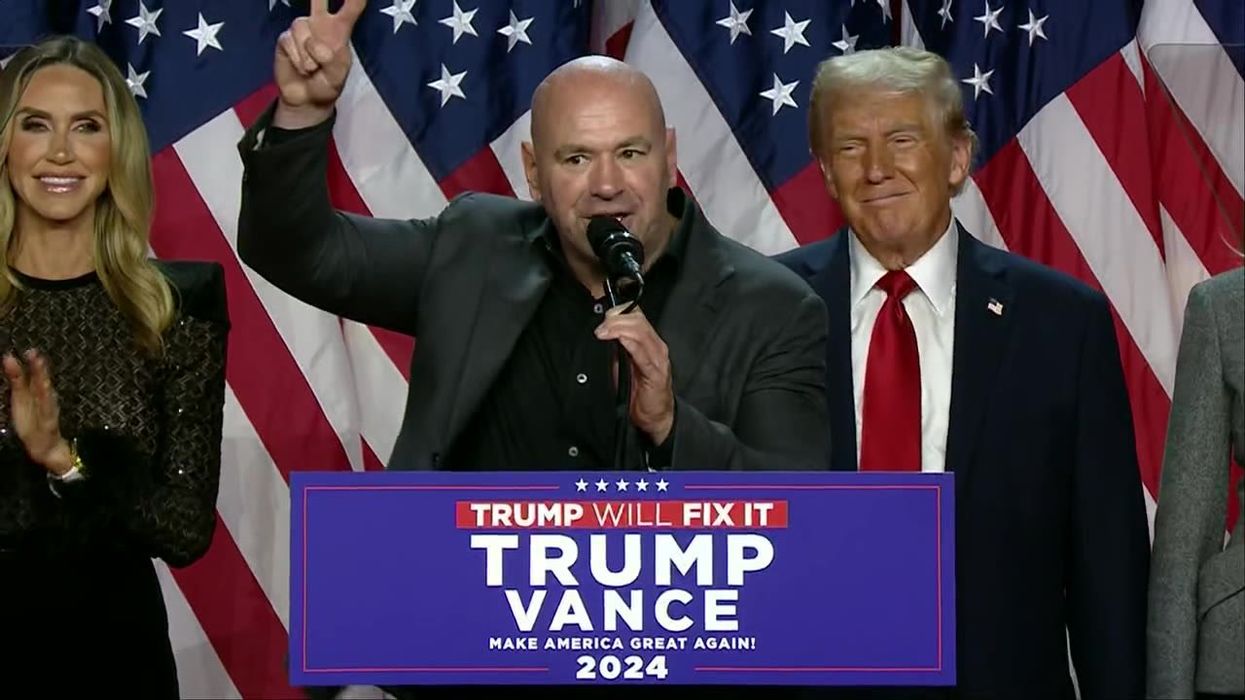 Dana White 'wants nothing to do' with 'gross' politics after backing Donald Trump