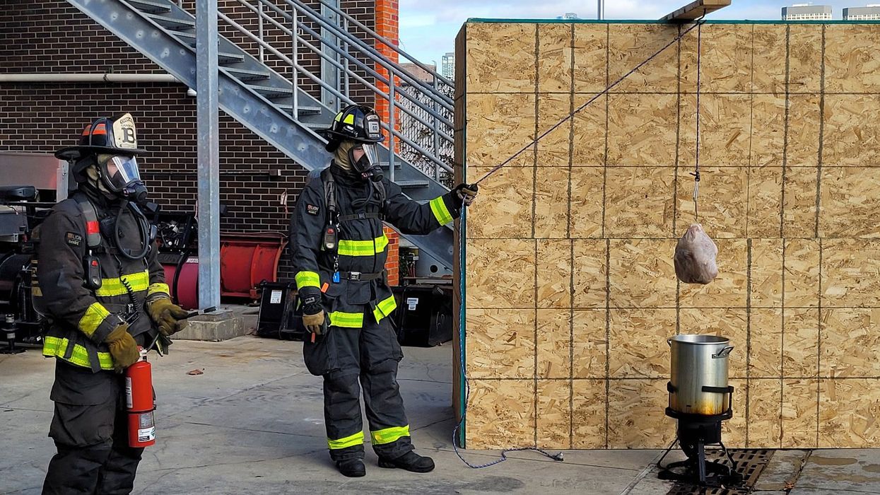 $4 million mansion burns down after inhabitants deep-fry turkey in the garage