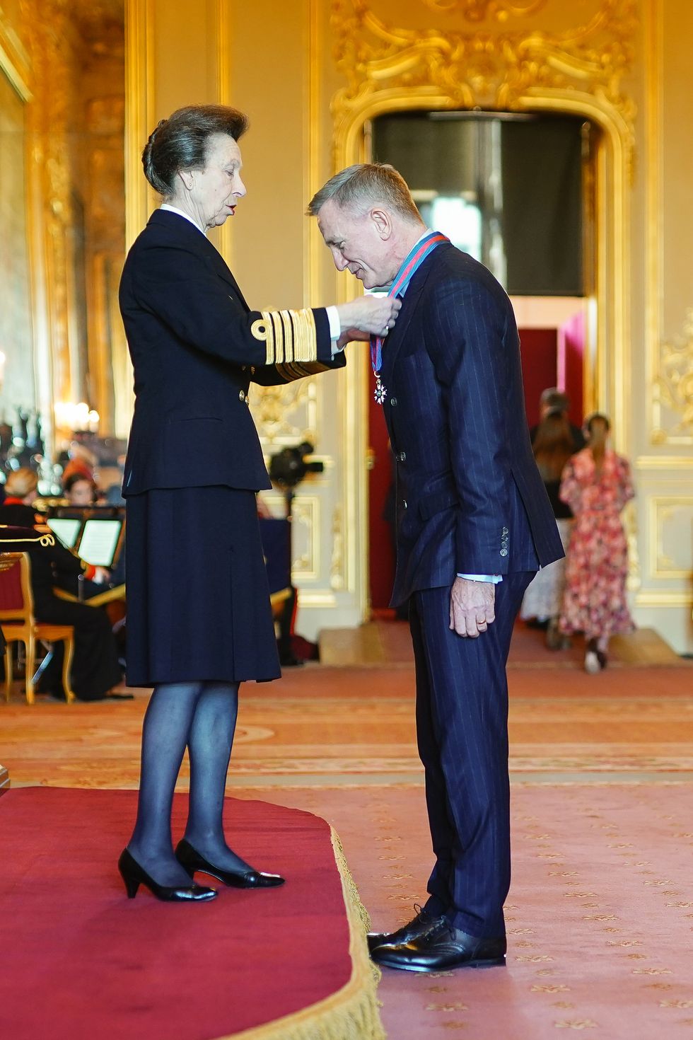 James Bond actor Daniel Craig receives same honour as 007 at Windsor Castle