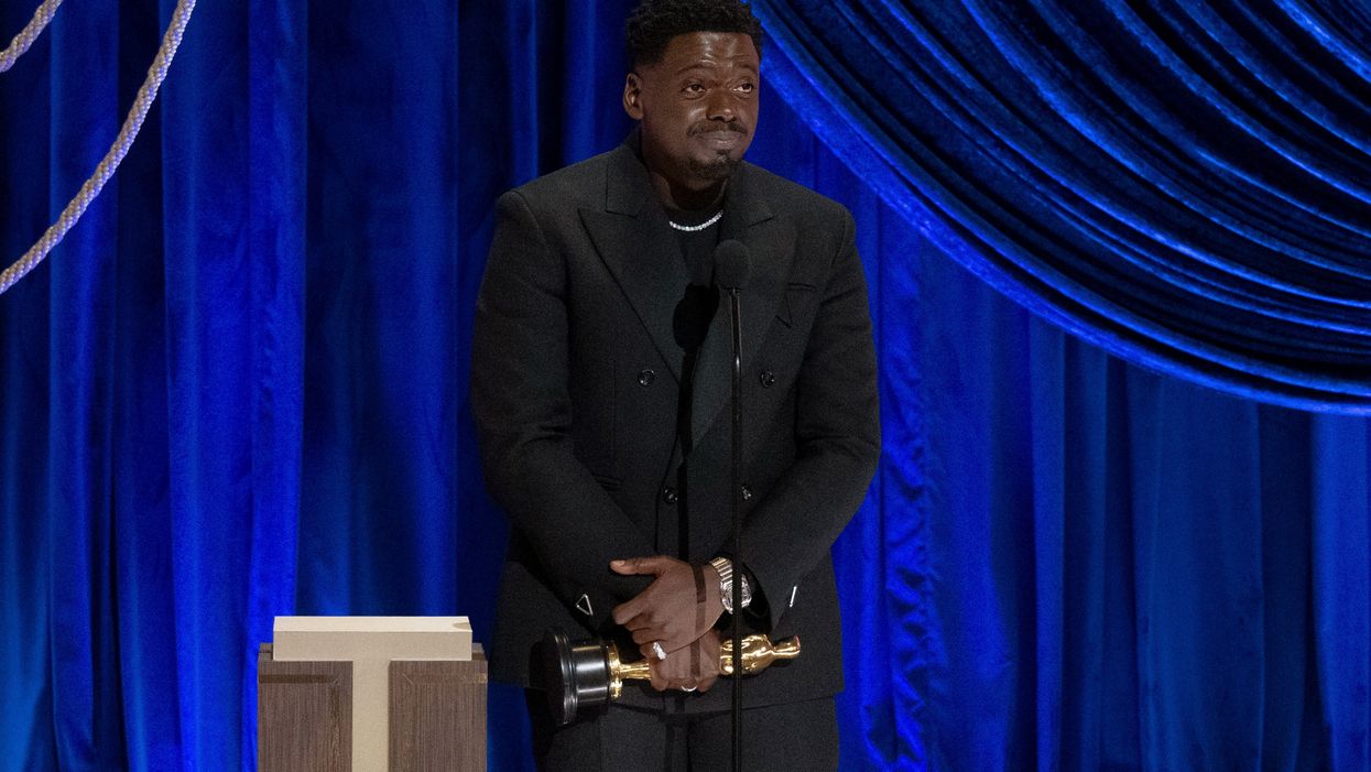 Daniel Kaluuya accepts Academy Award for his role in Judas and the Black Messiah 