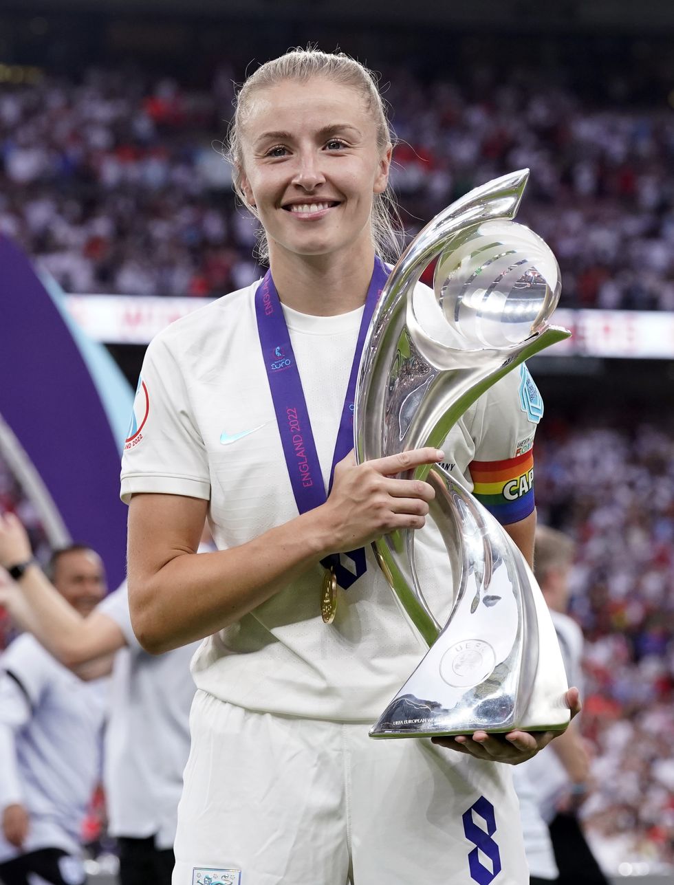 Lionesses captain Leah Williamson reveals what inspired her to play football