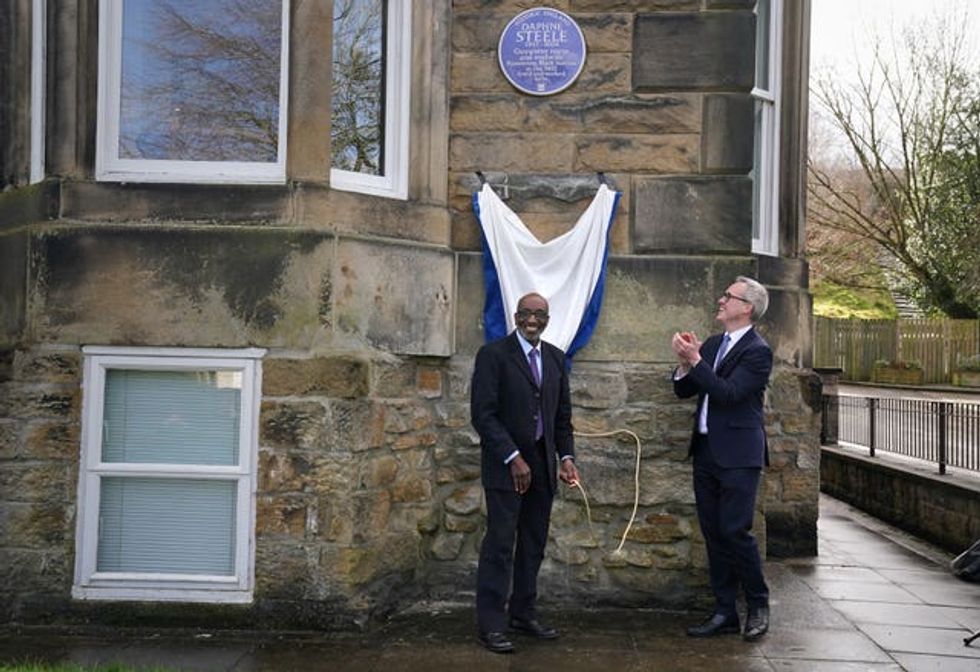 Daphne Steele blue plaque