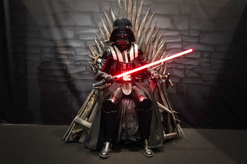 Darth Vader meets Game Of Thrones (Ian West/PA)