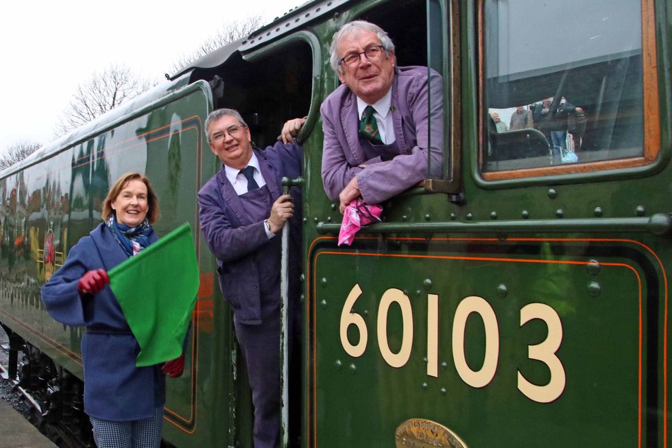 Daughter of man who saved Flying Scotsman from the scrapheap to visit UK