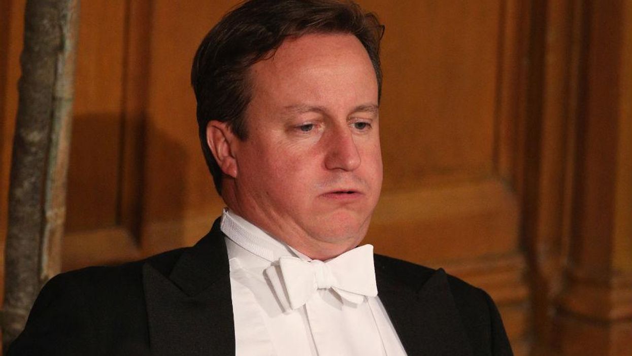 David Cameron at the Lord Mayor's banquet, 2012