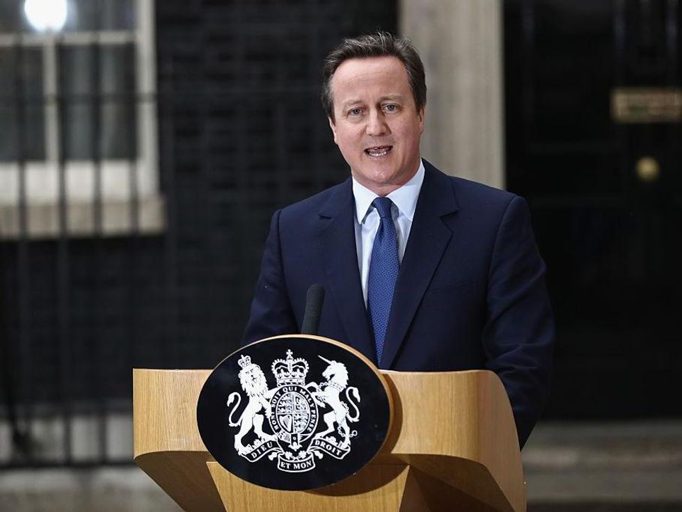 David Cameron resigned as prime minister after the Brexit referendum in 2016