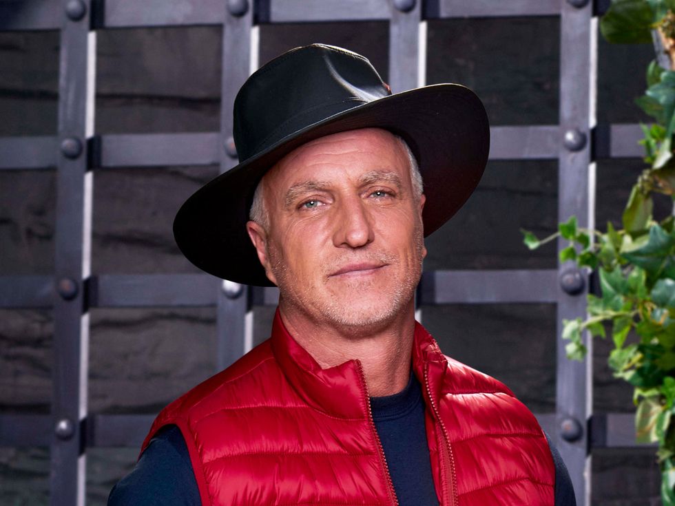 David Ginola in a promotional shot for \u2018I\u2019m a Celebrity... Get Me Out of Here!'