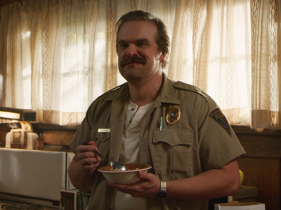 David Harbour in \u2018Stranger Things'