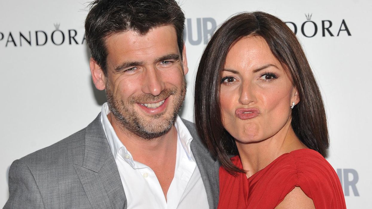 Davina McCall with her husband Matthew in 2011