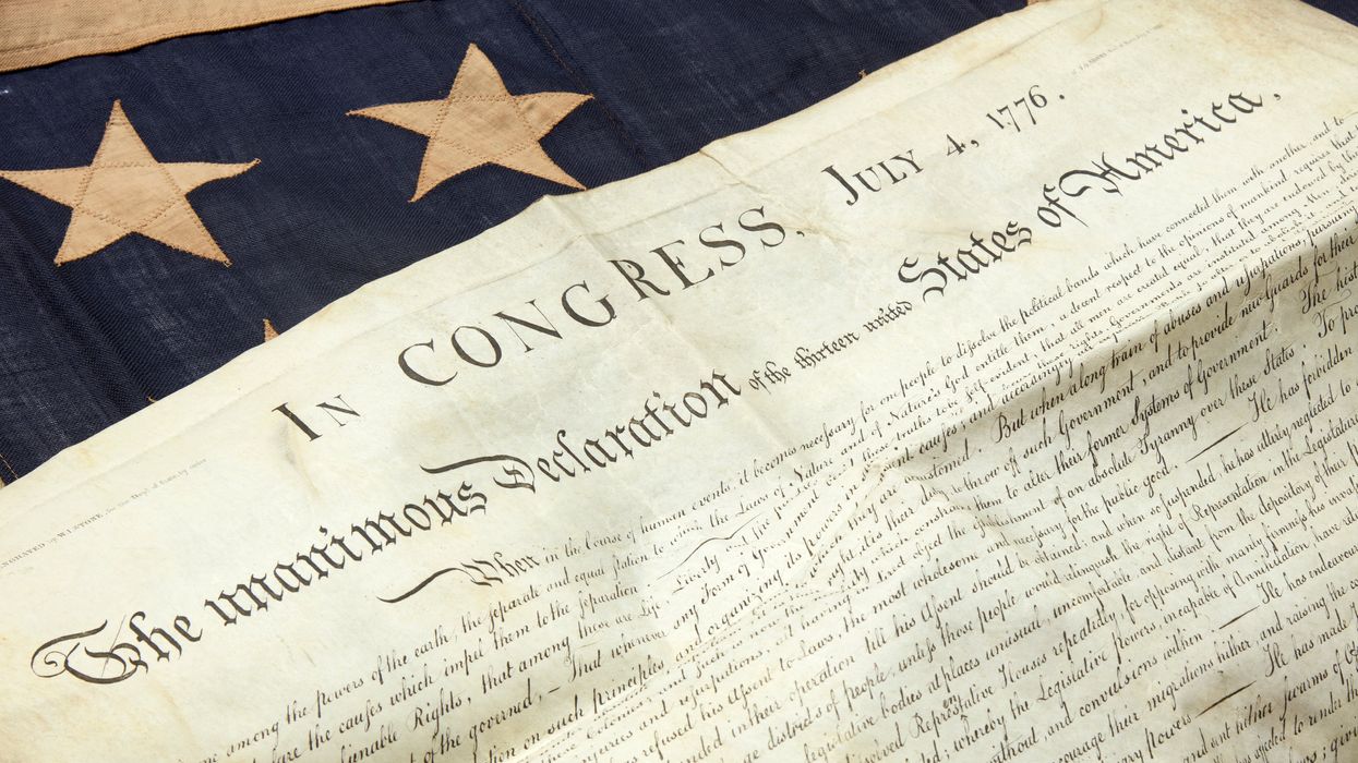 <p>Declaration of Independence</p>