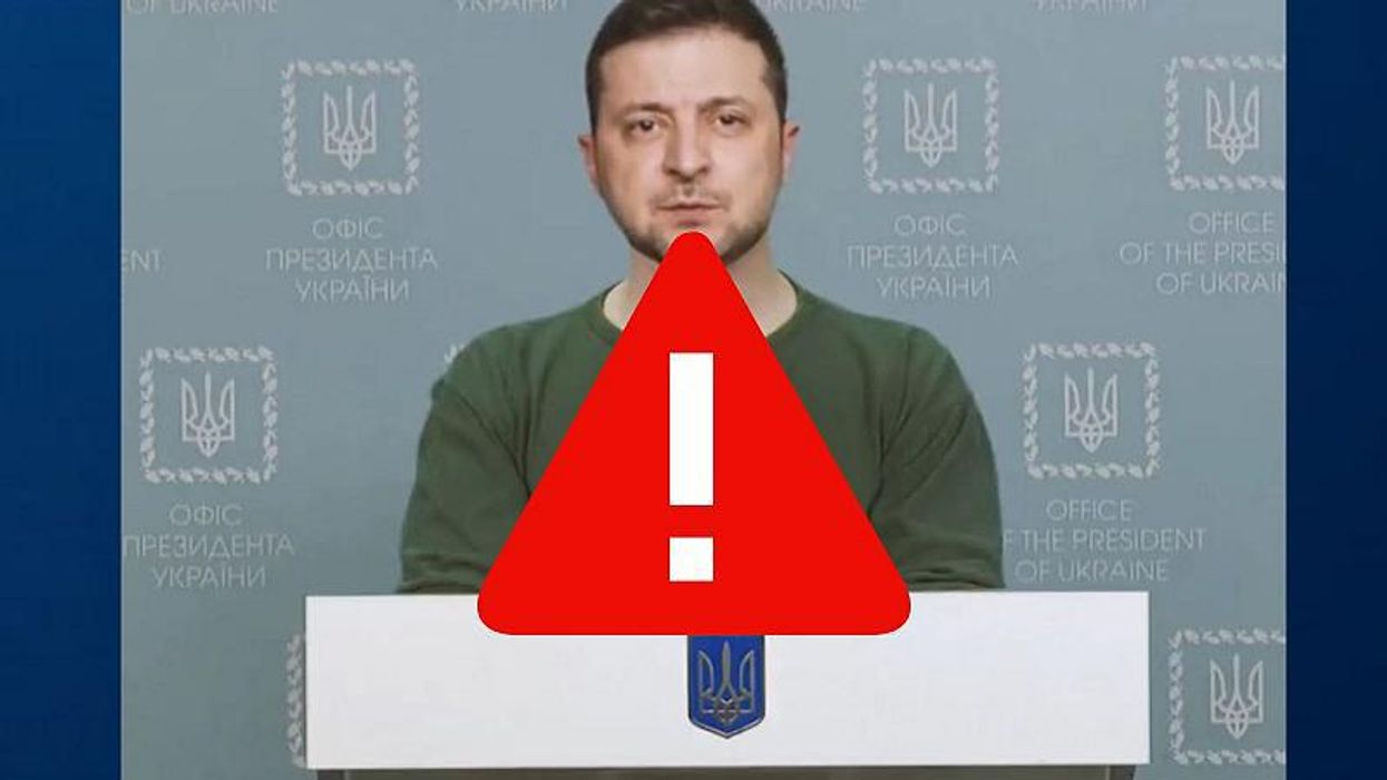 Deepfake video of Zelensky ordering troops to surrender posted on hacked Ukrainian news website