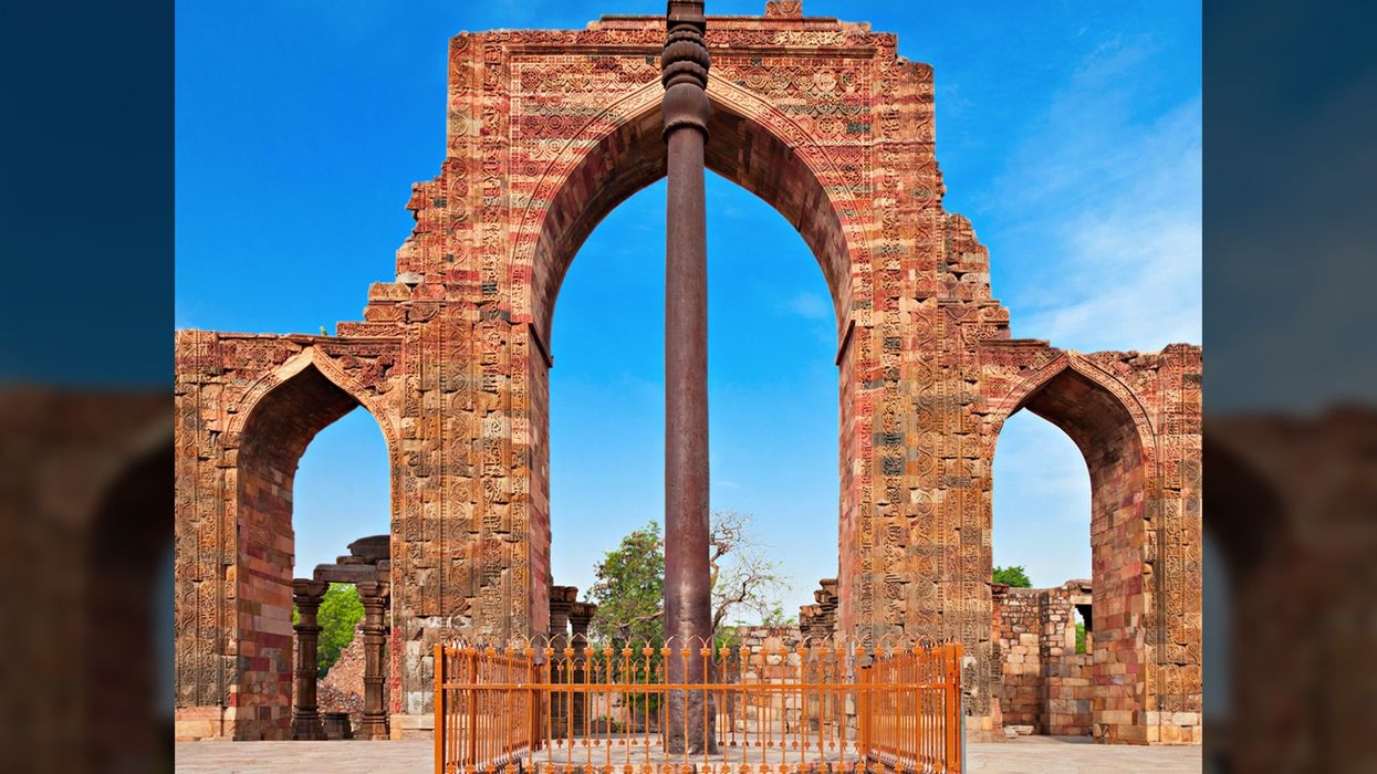 Strange metal structure 'that defies rules of science' found in ancient ruins