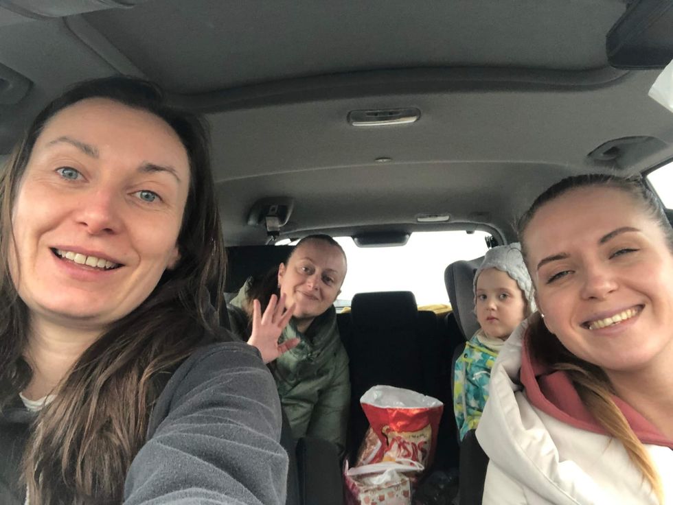 Scotswoman uses parents’ car to drive Ukrainian refugees to safety