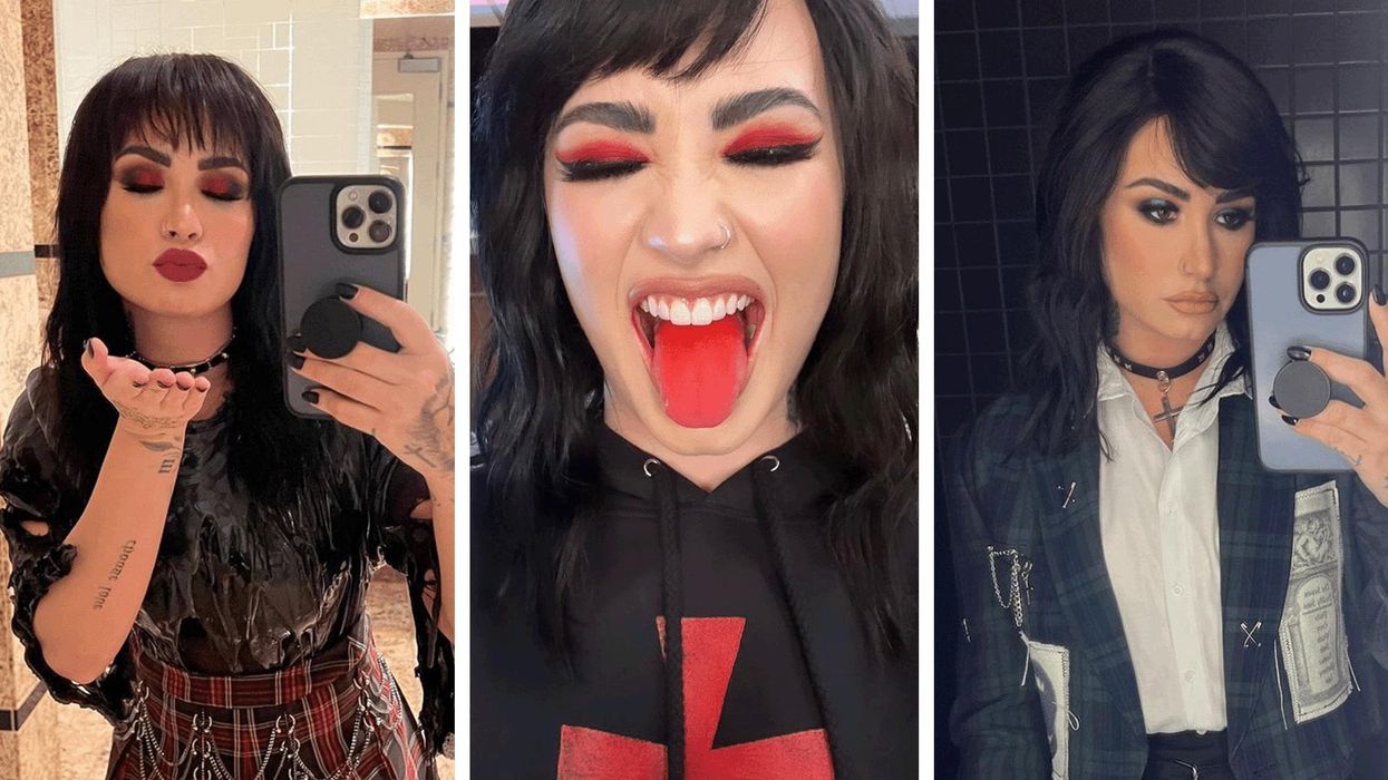 Demi Lovato's new album poster just got banned in the UK