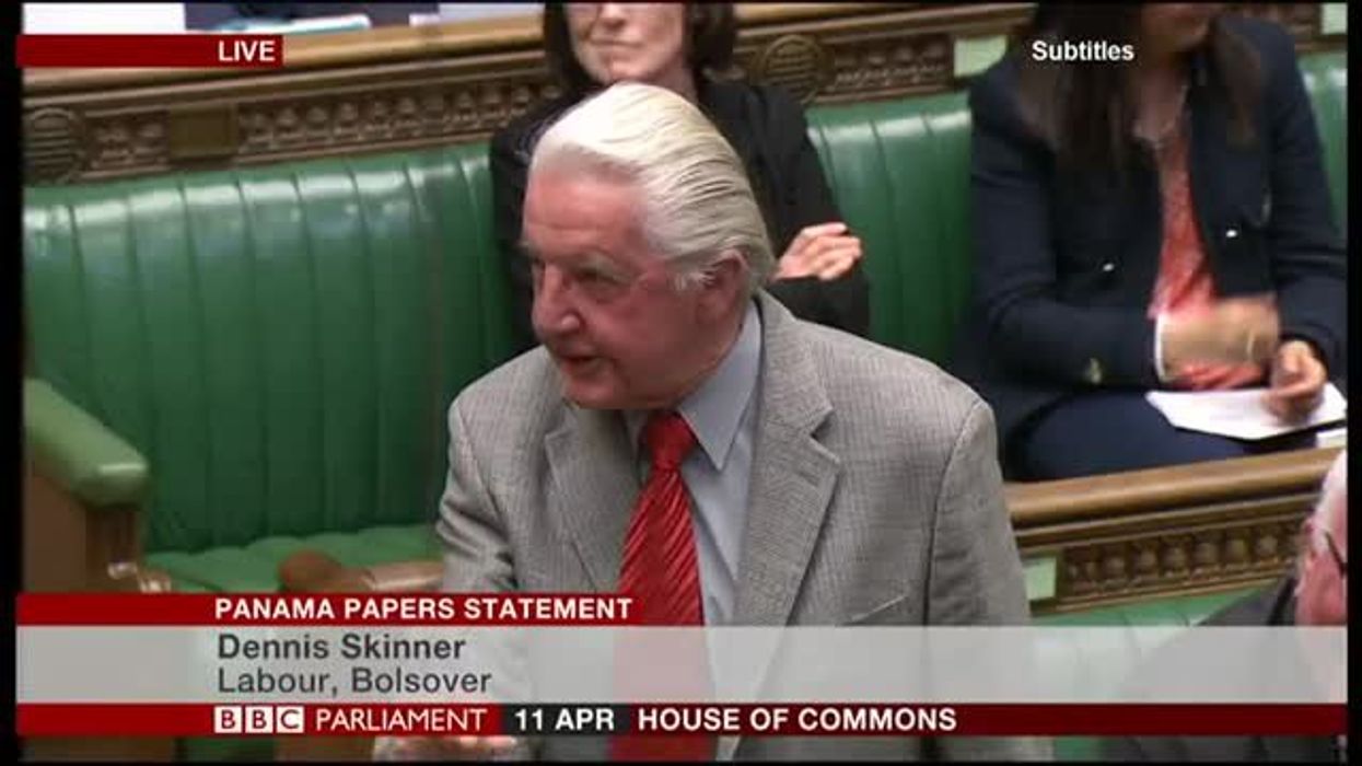 Dennis Skinner’s infamous ‘dodgy Dave’ comment resurfaces amid David Cameron return