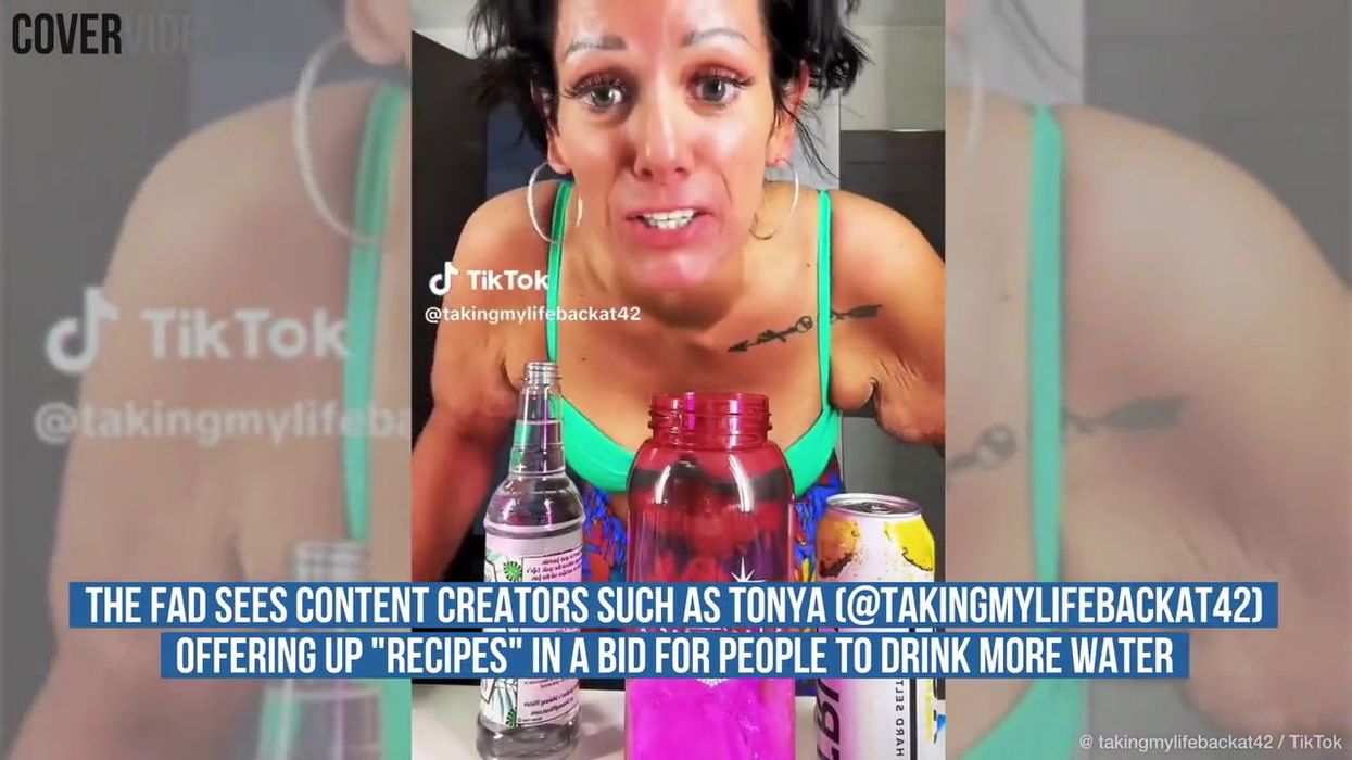 What is the bizarre Watertok TikTok trend?