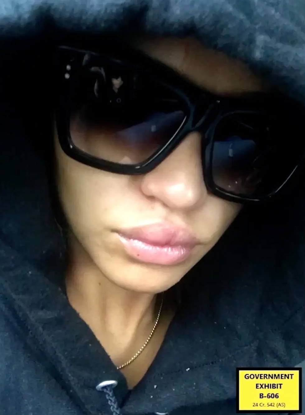 Department of Justice shared an image of Casandra Ventura's injuries