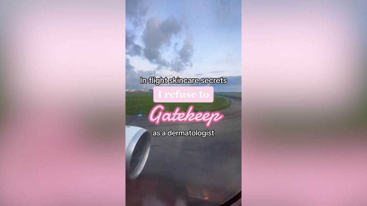 Dermatologist shares alarming reason why you should be wearing SPF on a plane