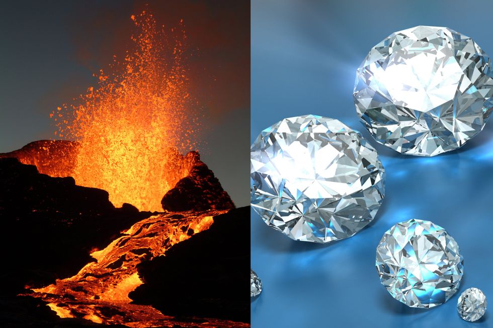 Primary explosion reasons 'fountains of diamonds' to erupt from Earth's crust Primary explosion reasons 'fountains of diamonds' to erupt from Earth's crust